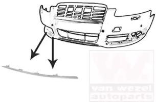 Van Wezel 0340582 Накладка бампера Van Wezel 0340582 Накладка бампера