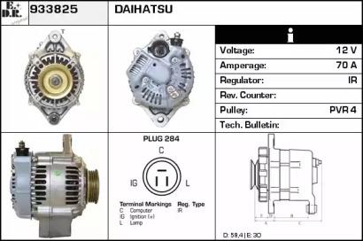 EDR 933825 Alternator assy EDR 933825 Alternator assy