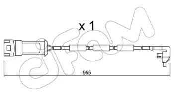 Cifam SU.091 Датчик зносу Cifam SU.091 Датчик зносу