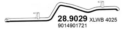 Asso 28.9029 Exhaust pipe