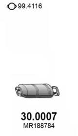 Asso 30.0007 Каталізатор Asso 30.0007 Каталізатор
