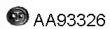 Veneporte AA93326 Exhaust pipe support Veneporte AA93326 Exhaust pipe support
