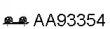 Veneporte AA93354 Кронштейн системи випуску відпрацьованих газів Veneporte AA93354 Кронштейн системи випуску відпрацьованих газів