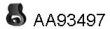 Veneporte AA93497 Exhaust pipe support Veneporte AA93497 Exhaust pipe support