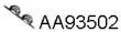 Veneporte AA93502 Exhaust pipe support Veneporte AA93502 Exhaust pipe support