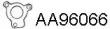 Veneporte AA96066 Прокладка глушителя Veneporte AA96066 Прокладка глушителя