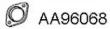Veneporte AA96068 Прокладка труби вихлопного газу Veneporte AA96068 Прокладка труби вихлопного газу