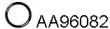 Veneporte AA96082 Прокладка глушителя Veneporte AA96082 Прокладка глушителя