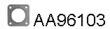 Veneporte AA96103 Прокладка труби вихлопного газу Veneporte AA96103 Прокладка труби вихлопного газу