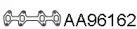 Veneporte AA96162 Прокладка глушителя Veneporte AA96162 Прокладка глушителя