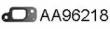 Veneporte AA96218 Прокладка глушителя Veneporte AA96218 Прокладка глушителя