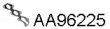 Veneporte AA96225 Прокладка глушителя Veneporte AA96225 Прокладка глушителя