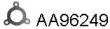 Veneporte AA96249 Прокладка глушителя Veneporte AA96249 Прокладка глушителя