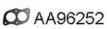 Veneporte AA96252 Прокладка глушителя Veneporte AA96252 Прокладка глушителя