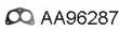 Veneporte AA96287 Прокладка труби вихлопного газу Veneporte AA96287 Прокладка труби вихлопного газу