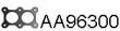Veneporte AA96300 Прокладка труби вихлопного газу Veneporte AA96300 Прокладка труби вихлопного газу
