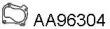 Veneporte AA96304 Прокладка труби вихлопного газу Veneporte AA96304 Прокладка труби вихлопного газу