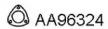 Veneporte AA96324 Прокладка труби вихлопного газу Veneporte AA96324 Прокладка труби вихлопного газу