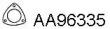 Veneporte AA96335 Прокладка труби вихлопного газу Veneporte AA96335 Прокладка труби вихлопного газу