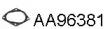 Veneporte AA96381 Прокладка труби вихлопного газу Veneporte AA96381 Прокладка труби вихлопного газу