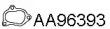 Veneporte AA96393 Прокладка труби вихлопного газу Veneporte AA96393 Прокладка труби вихлопного газу