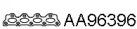 Veneporte AA96396 Прокладка глушителя Veneporte AA96396 Прокладка глушителя