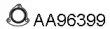 Veneporte AA96399 Прокладка труби вихлопного газу