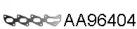 Veneporte AA96404 Прокладка глушителя Veneporte AA96404 Прокладка глушителя