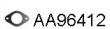 Veneporte AA96412 Прокладка труби вихлопного газу Veneporte AA96412 Прокладка труби вихлопного газу