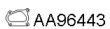 Veneporte AA96443 Прокладка труби вихлопного газу Veneporte AA96443 Прокладка труби вихлопного газу