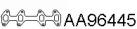 Veneporte AA96445 Прокладка трубы выхлопного газа