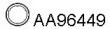 Veneporte AA96449 Прокладка труби вихлопного газу Veneporte AA96449 Прокладка труби вихлопного газу