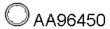 Veneporte AA96450 Прокладка труби вихлопного газу Veneporte AA96450 Прокладка труби вихлопного газу
