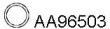 Veneporte AA96503 Прокладка труби вихлопного газу Veneporte AA96503 Прокладка труби вихлопного газу