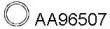 Veneporte AA96507 Прокладка глушителя Veneporte AA96507 Прокладка глушителя