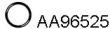 Veneporte AA96525 Прокладка глушителя Veneporte AA96525 Прокладка глушителя