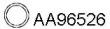 Veneporte AA96526 Прокладка труби вихлопного газу Veneporte AA96526 Прокладка труби вихлопного газу