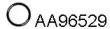 Veneporte AA96529 Прокладка трубы выхлопного газа