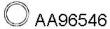 Veneporte AA96546 Прокладка глушителя Veneporte AA96546 Прокладка глушителя