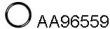 Veneporte AA96559 Прокладка глушителя