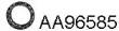 Veneporte AA96585 Прокладка труби вихлопного газу Veneporte AA96585 Прокладка труби вихлопного газу