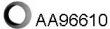 Veneporte AA96610 Прокладка труби вихлопного газу Veneporte AA96610 Прокладка труби вихлопного газу