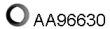 Veneporte AA96630 Прокладка глушителя Veneporte AA96630 Прокладка глушителя