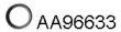 Veneporte AA96633 Прокладка глушителя Veneporte AA96633 Прокладка глушителя