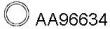 Veneporte AA96634 Прокладка труби вихлопного газу Veneporte AA96634 Прокладка труби вихлопного газу