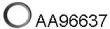 Veneporte AA96637 Прокладка труби вихлопного газу Veneporte AA96637 Прокладка труби вихлопного газу