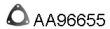 Veneporte AA96655 Прокладка глушителя Veneporte AA96655 Прокладка глушителя