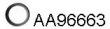 Veneporte AA96663 Прокладка глушителя Veneporte AA96663 Прокладка глушителя