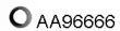 Veneporte AA96666 Прокладка глушителя Veneporte AA96666 Прокладка глушителя