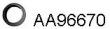 Veneporte AA96670 Прокладка глушителя Veneporte AA96670 Прокладка глушителя